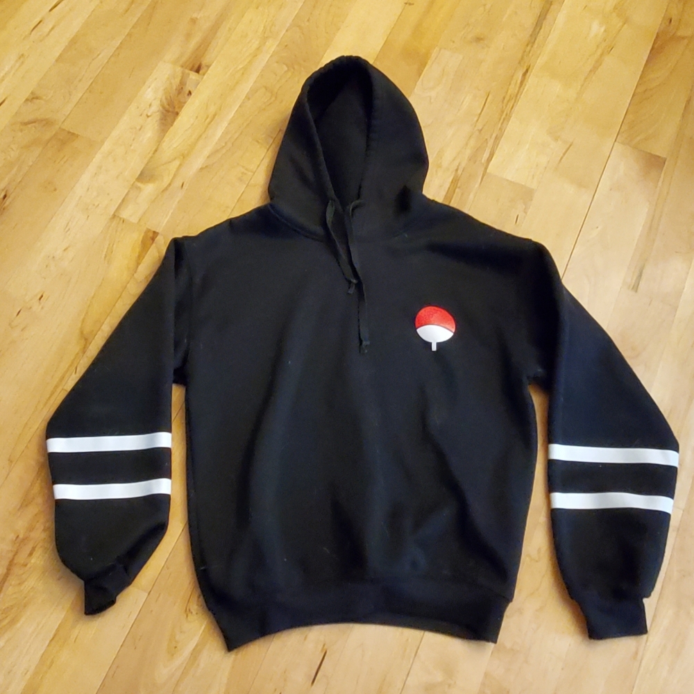 Naruto Uchiha clan hoodie, XS